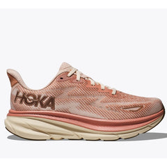 Hoka Clifton 9 Running Shoes Women's (Sandstone Cream)