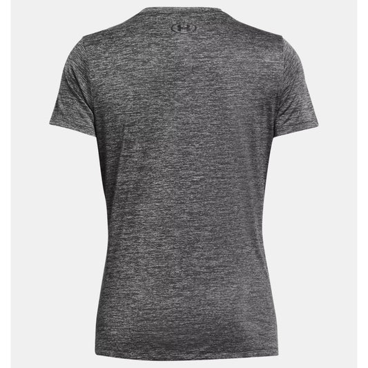 Under Armour Twist V Neck T-Shirt Women's (Castlerock Steel 025)