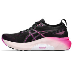 Asics Gel Kayano 31 Running Shoes Women's (Black Bold Magenta 003)