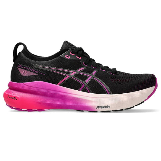 Asics Gel Kayano 31 Running Shoes Women's (Black Bold Magenta 003)