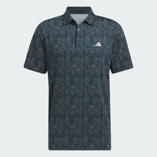 Adidas Ultimate 365 Print Polo Shirt Men's (Navy IX2029)