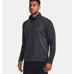 Under Armour Storm Sweater Fleece Quarter Zip Top Men's (Black 001)