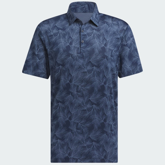 Adidas Ultimate 365 Mesh Print Polo Shirt Men's (Navy IL0568)