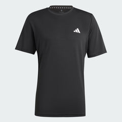 Adidas Train Essentials Stretch T-Shirt Men's (Black White IC7413)