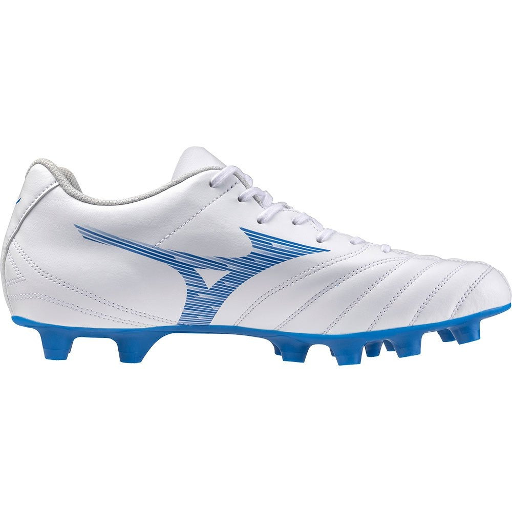 Mizuno Monarcida Neo III Select Rugby Boots (White Blue)