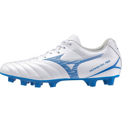 Mizuno Monarcida Neo III Select Rugby Boots (White Blue)