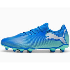 Puma Future 7 Play FG / AG Football Boots Men's (Blue Mint 01)