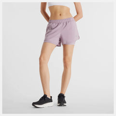 New Balance Sport Essentials 2 in 1 Shorts Women's (Ice Wine ICW)