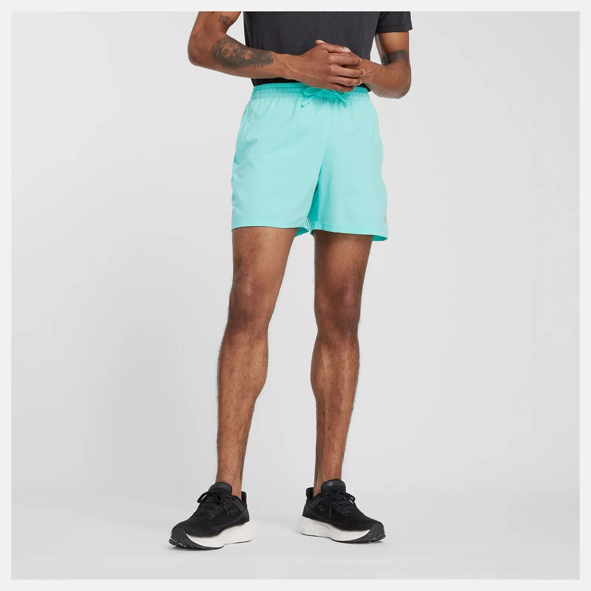 New Balance Sport Essentials 5" Shorts Men's (Cyber Jade CYJ)