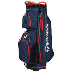 Taylor Made Pro Golf Cart Bag (Navy Red)