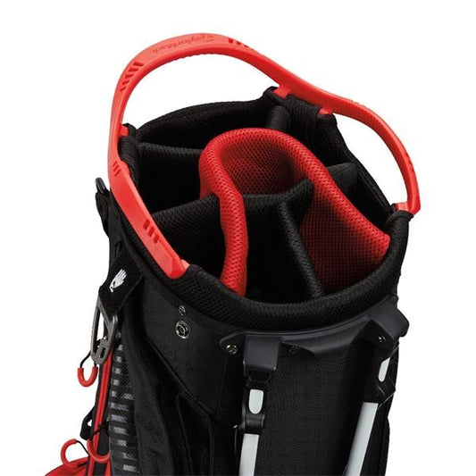 Taylor Made 23 Pro Golf Stand Bag (Black Red)