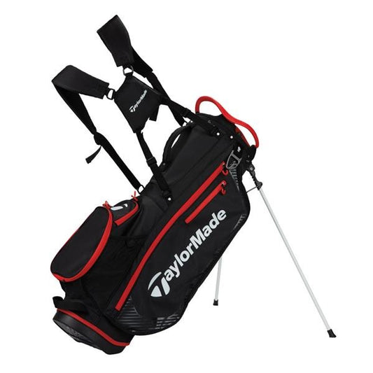 Taylor Made 23 Pro Golf Stand Bag (Black Red)