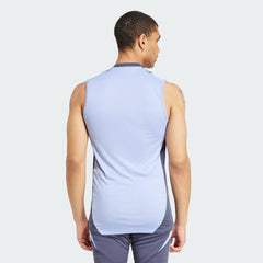 Adidas All Black Singlet Men's (Blue Spark IX0712)