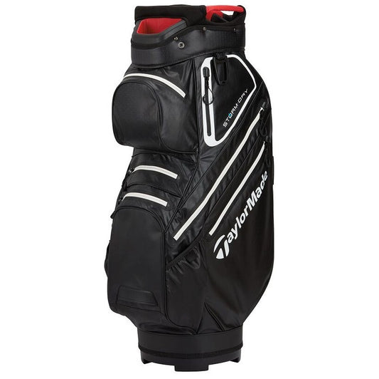 Taylor Made 23 Storm Dry Golf Cart Bag (Black White Red)