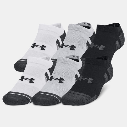 Under Armour Perfromance Tech No Show Socks 6 Pack Unisex