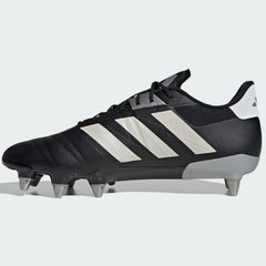 Adidas Kakari Z.2 Soft Ground Rugby Boots Men's (Black Silver IE3202)