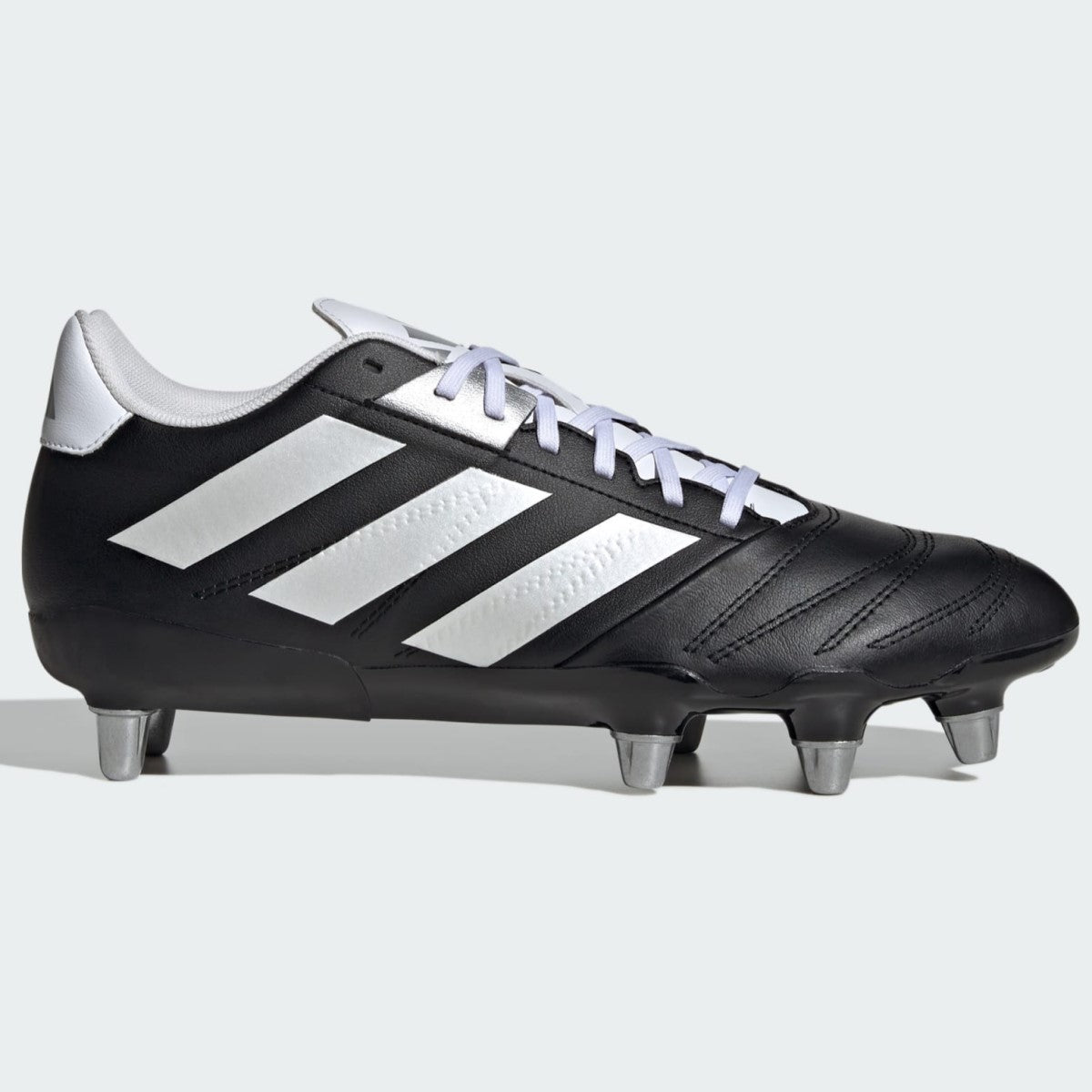 Adidas Kakari Elite Soft Ground Rugby Boots Men's (Black Silver IE3203)