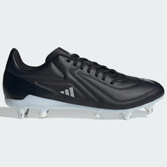 Adidas Rs 15 Soft Ground Rugby Boots Men's UK14-15 (Black Silver IE3603)