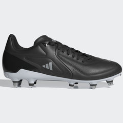 Adidas RS 15 Soft Ground Elite Rugby Boots Men's (Black Silver IE3599)