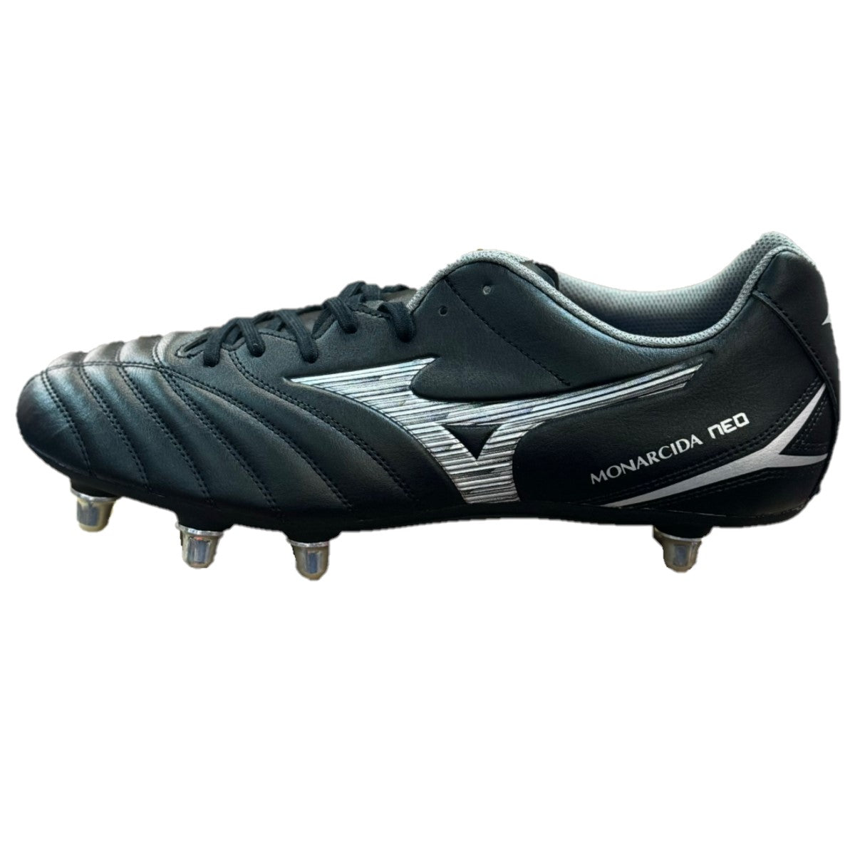 Mizuno Monarcida Neo 3 Soft Ground Rugby Boots Men's (Black)