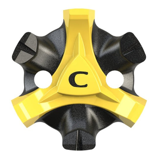 Champ Scorpion Stinger Metal Thread Golf Spikes (Yellow Black)