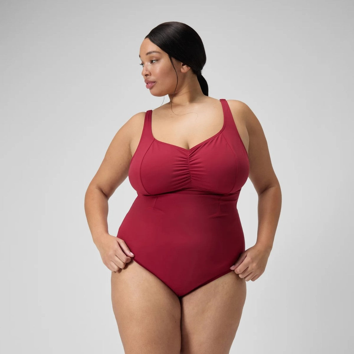 Speedo Aqanite 1 Piece Swimsuit Women's (Red)