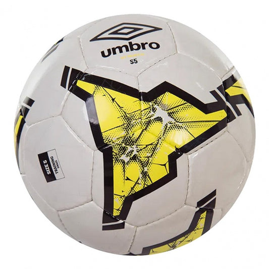 Umbro Neo Trainer Football (White Black Limeade)