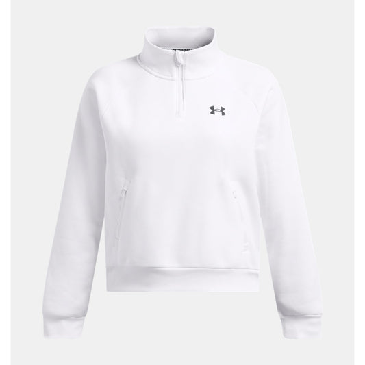 Under Armour Fleece Pro Half Zip Top Women's (White 100)