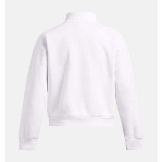 Under Armour Fleece Pro Half Zip Top Women's (White 100)