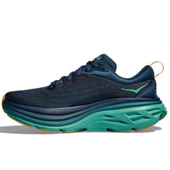 Hoka Bondi 8 Running Shoes Men's (Midnight Shoreline)