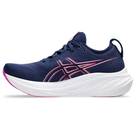 Asics Gel Nimbus 26 Running Shoes Women's (Blue Expanse Magenta 403)