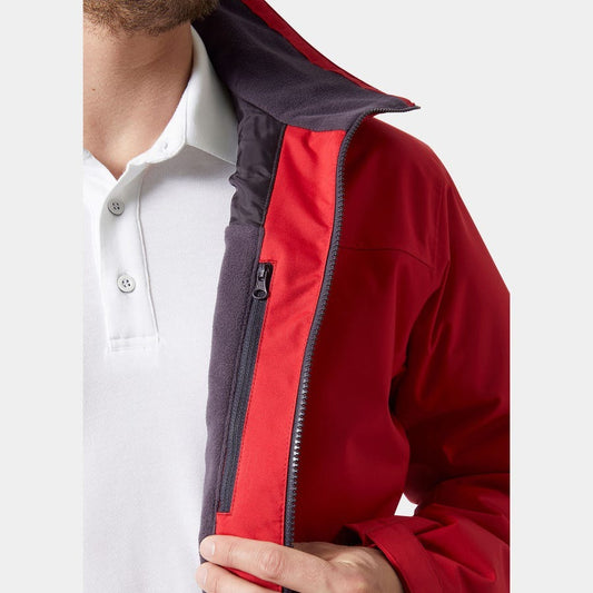 Helly Hansen Crew Midlayer Sailing Jacket 2.0 Men's (Red 162)