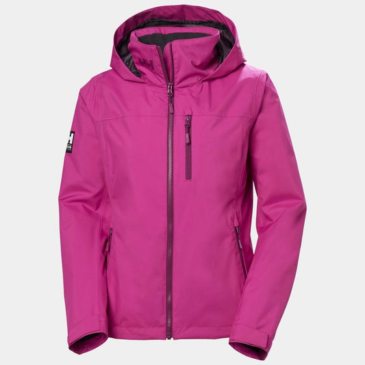 Helly Hansen Crew Hooded Midlayer Sailing Jacket Women's (Magenta 663)