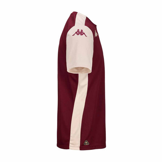 Kappa Union Bordeaux Begles Rugby Training Jersey Men's (Maroon A03)