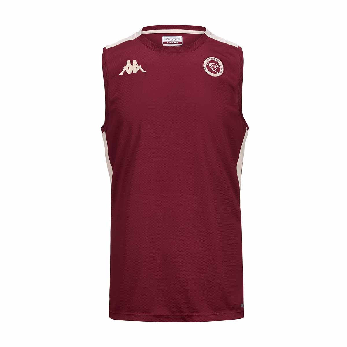 Kappa Union Bordeaux Begles Rugby Training Vest Men's (Maroon A03)