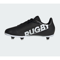 Adidas Rugby SG Rugby Boots Infants (Black White IG4813)