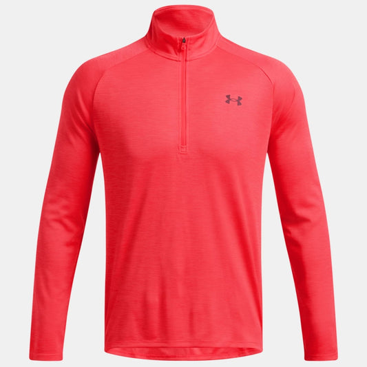 Under Armour Tech Textured Half Zip Top Men's (Red 713)