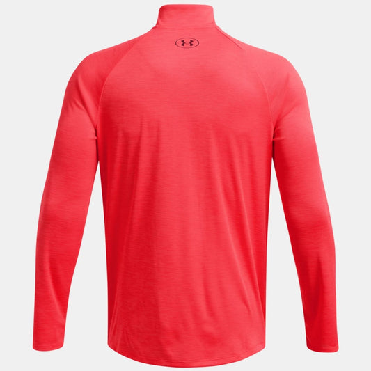 Under Armour Tech Textured Half Zip Top Men's (Red 713)