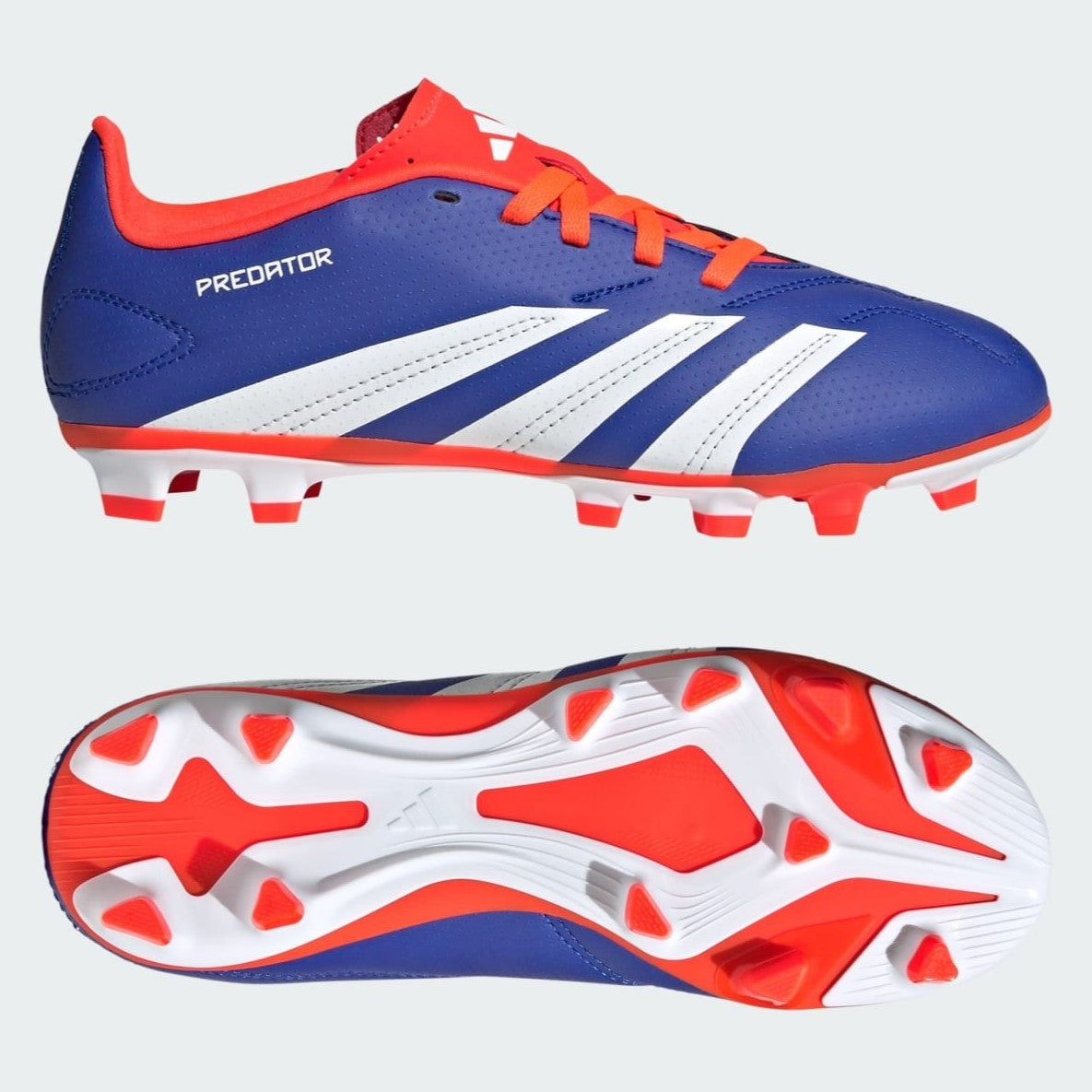 Adidas Predator Club FG Football Boots Infants (Blue Red IF6464)