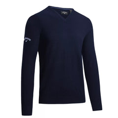 Callaway Merino Wool V Neck Sweater Men's (Navy 401)