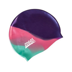 Zoggs Silicone Multi Colour Swimming Hat Kid's