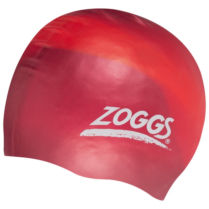 Zoggs Silicone Multi Colour Swimming Hat Kid's