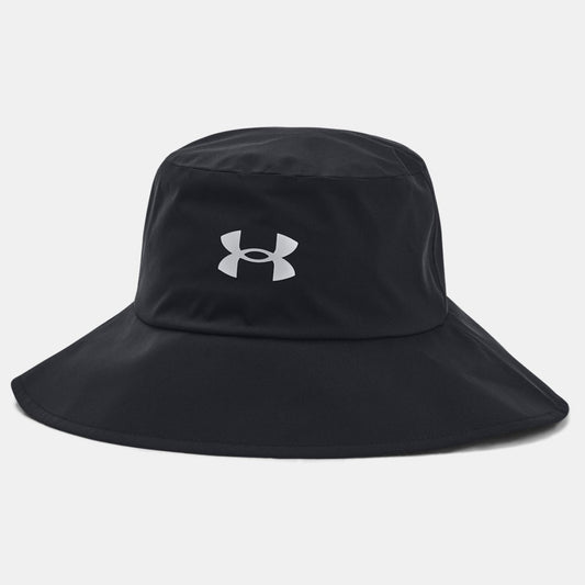 Under Armour Storm Driver Rain Bucket Hat Men's (Black 001)