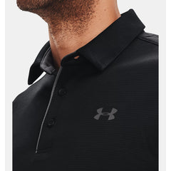 Under Armour Tech Golf Polo Men's (Black Graphite 001)