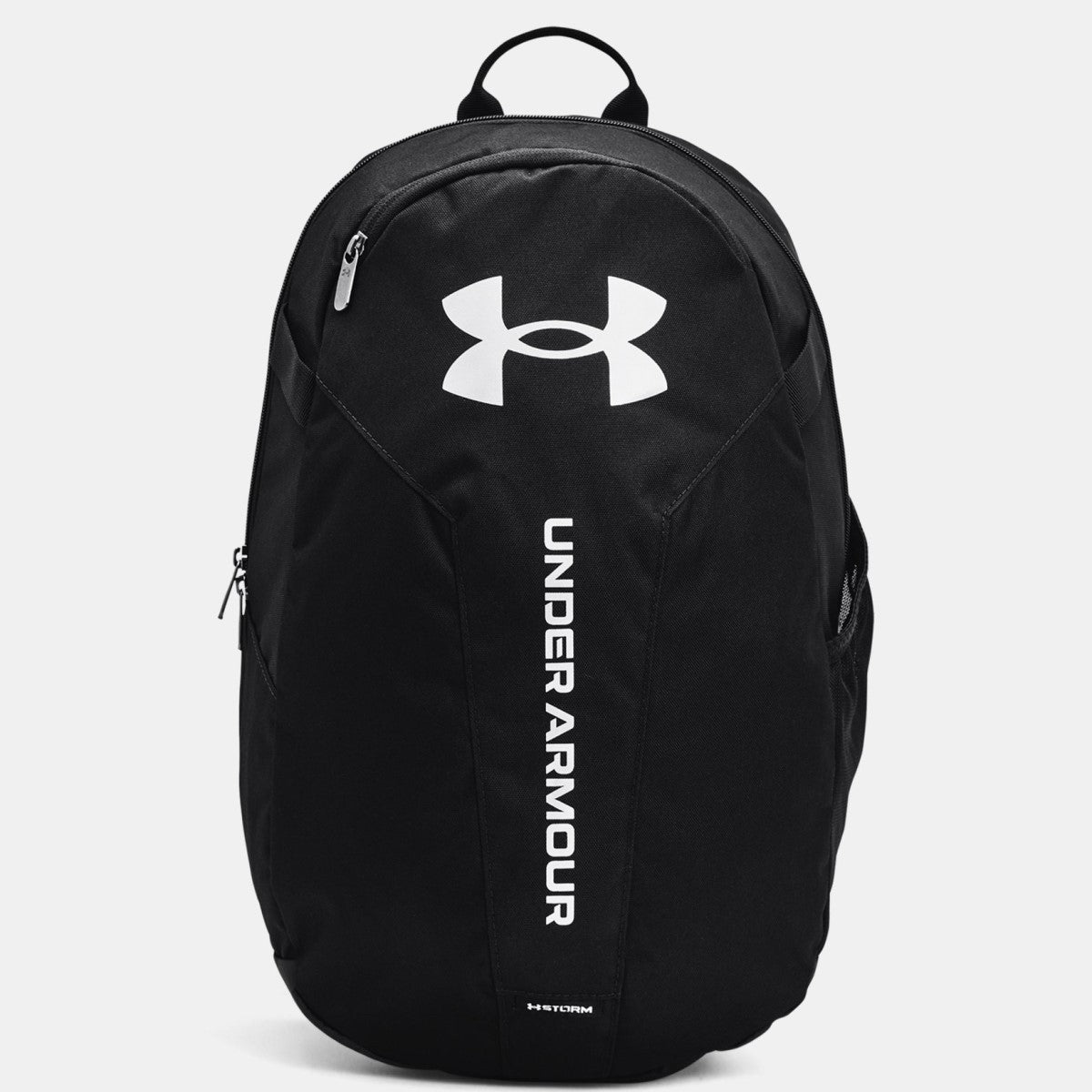 Under Armour Hustle Lite Backpack (Black Silver 002)