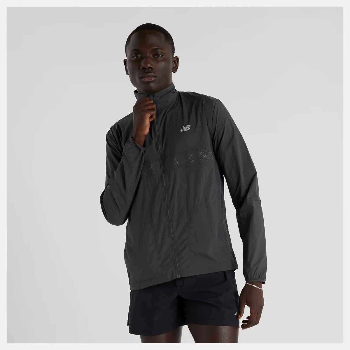 New Balance Reflective Pack Jacket Men's (Blacktop)