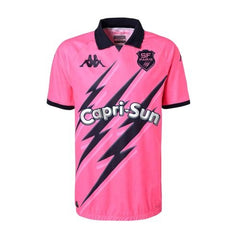 Kappa Stade Francais Kombat Home Rugby Jersey Men's (Pink)