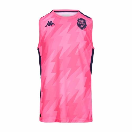 Kappa Stade Francais Abriz Pro 8 Singlet Men's (Pink)