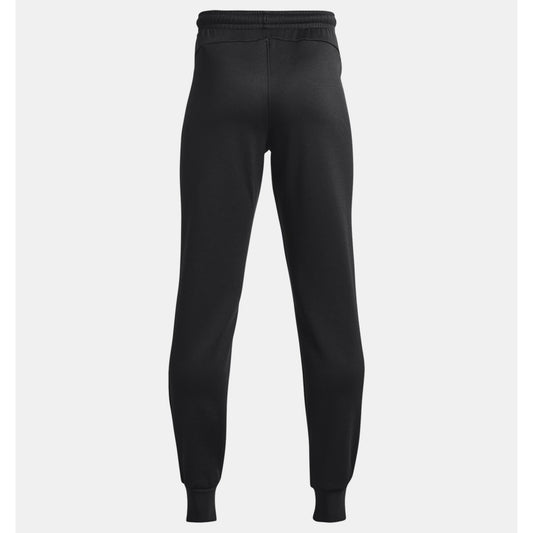 Under Armour Fleece Jogger Pants Boy's (Black 001)