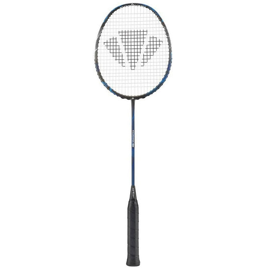 Carlton Velocitex V100 G3 Badminton Racket (Black Blue)